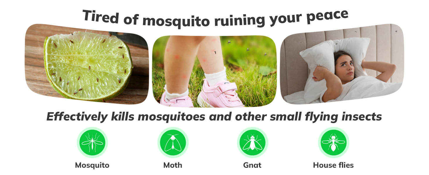 YISSVIC Electric Fly Swatter Bug Zapper Racket