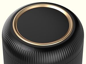 gold trash can