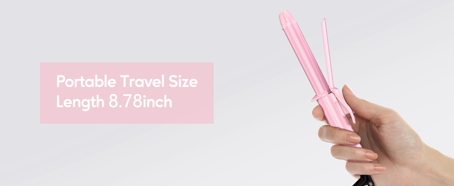 mini curling iron for short hair