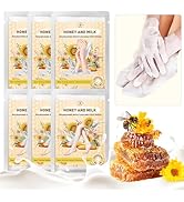 TEAWOO Hydrating Hand and Foot Mask, 3 Foot &amp; 3 Hand Mask, Hand and Foot Care after Pedicure, Moi...