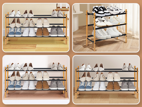 metal shoe rack