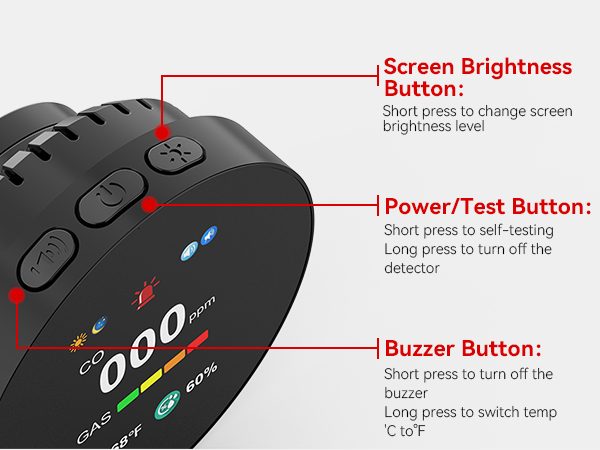 Gas &amp;amp; Carbon Monoxide Detector