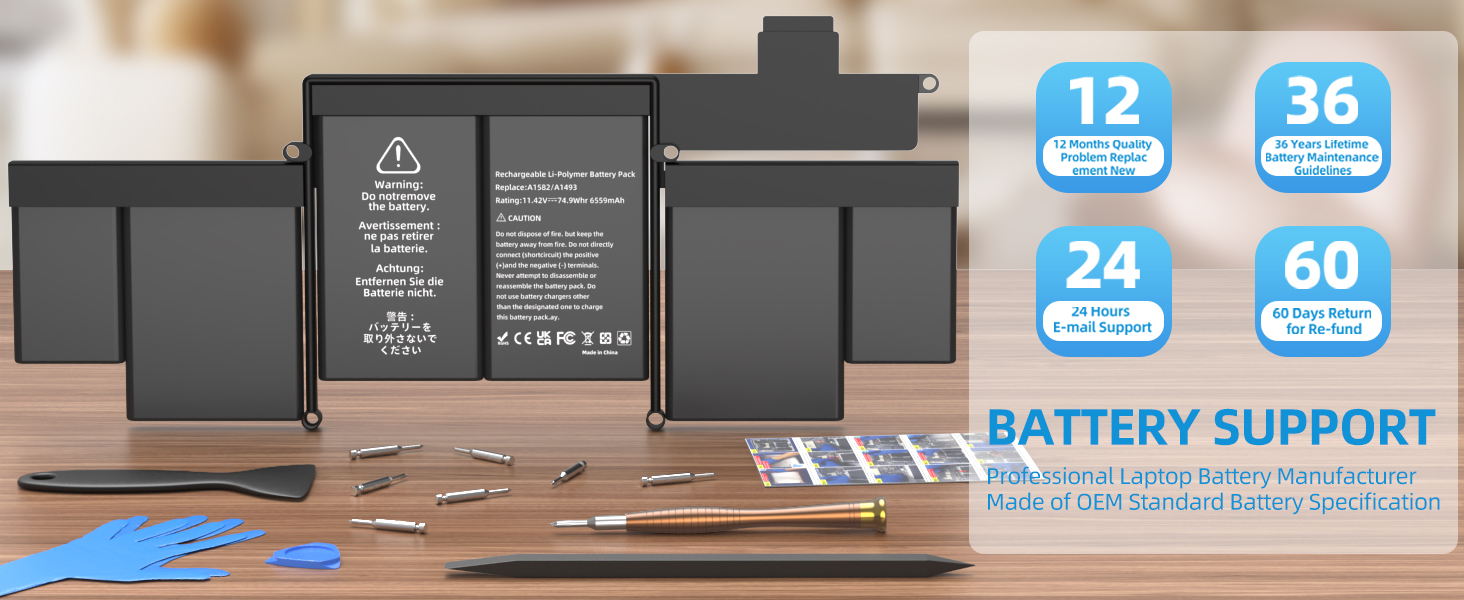 mabook 1502 battery