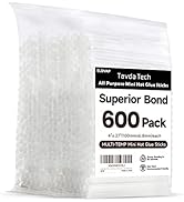 ELDVAP Mini Hot Glue Sticks,4" and 0.27'' Diameter for Most Mini Glue Guns, 600 Pack Multipurpose...