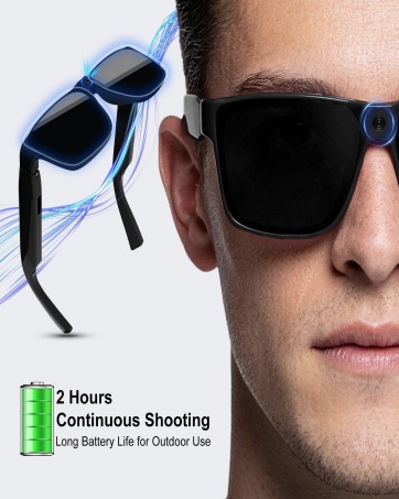 2 HoursContinuous ShootingLong Battery Life for Outdoor Use