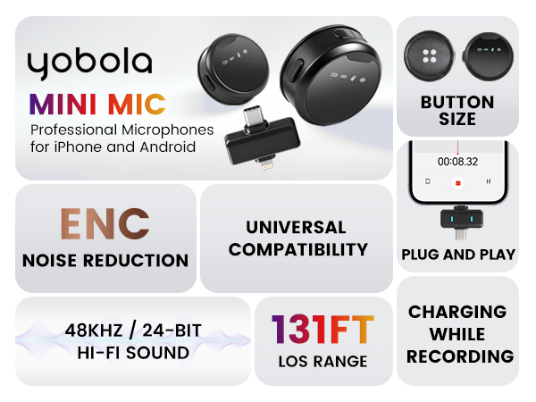 Wireless Lavalier Microphones
