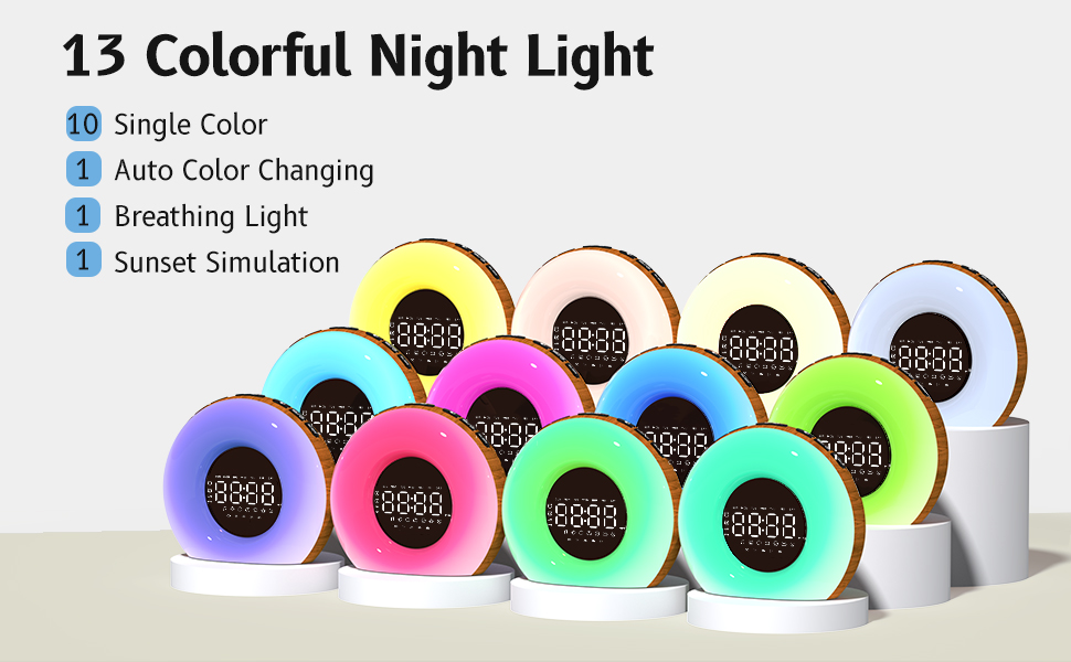 13 Colorful Night Light