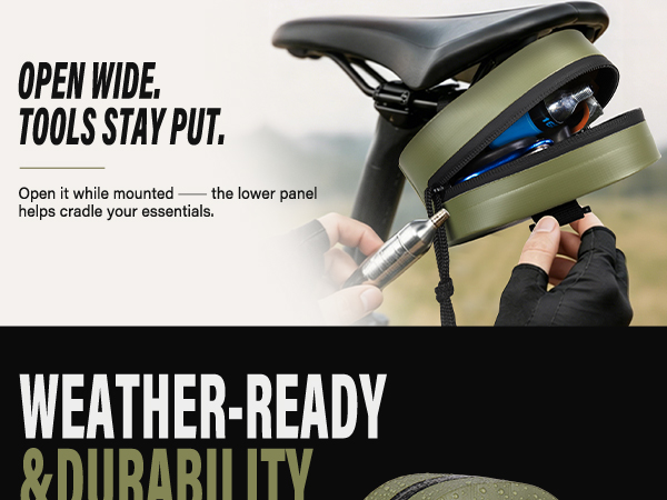 bike seat bag