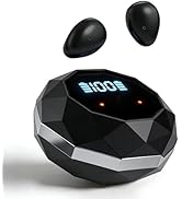 Yonblow Invisible Earbuds Wireless Bluetooth 5.4, Mini Earbuds for Side Sleepers, Lightweight Sma...