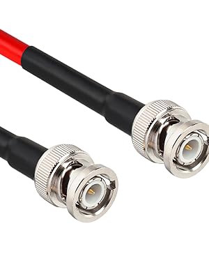 BNC Male to Male Red