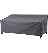 WJ-X3 3-Seater Outdoor Sofa Cover, Heavy Duty Patio Sofa Cover, Outdoor Couch Cover Waterproof, H...