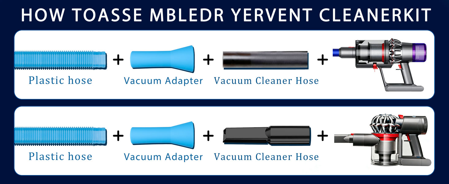 Dryer Vent Cleaner Kit Dryer Lint Vac Attachment with Dryer Vent Hose