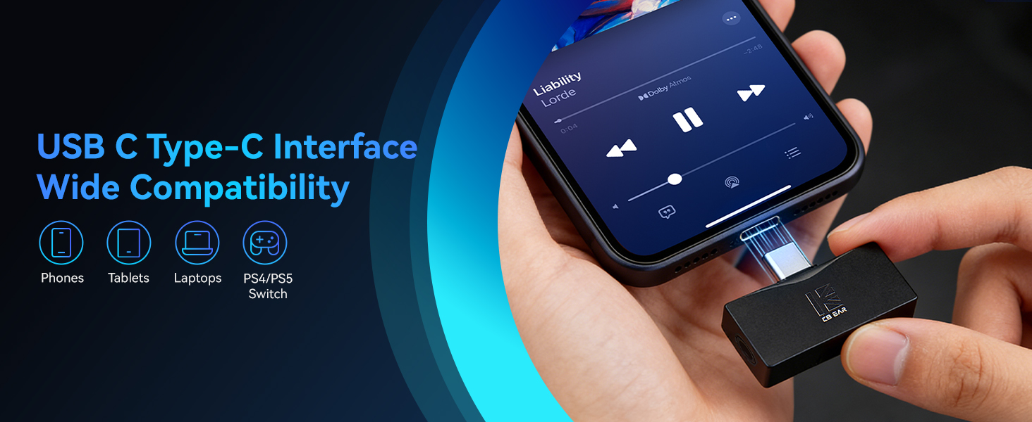 kbear tc06 usb c dac