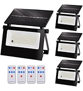 Solar Lights Outdoor Motion Sensor Lights,107 LED Cool White Security Flood Lights Outdoor Lighti...