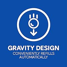 gravity design refills automatically