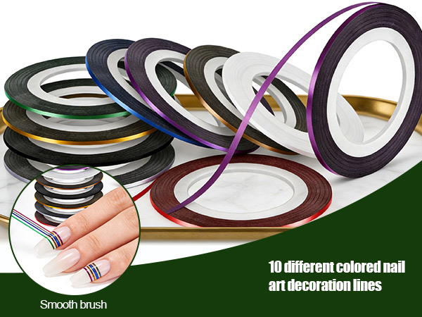 nail art decoration lines