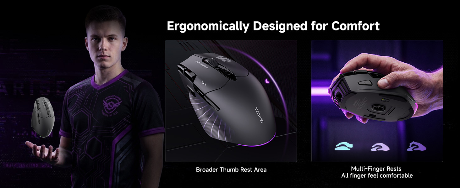 Ergonomically Designed for Comfort