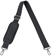 RAINYEAR 59 Inch Shoulder Strap, Adjustable Soft Padded Replacement Shoulder Strap with Metal Hoo...