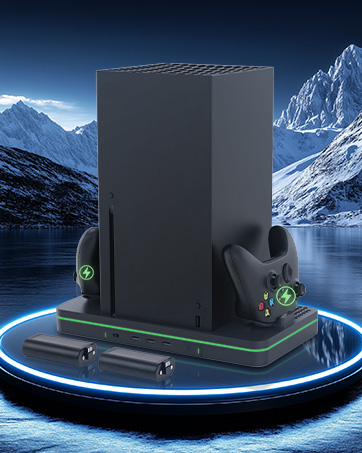 Charging Stand with Cooling Fan