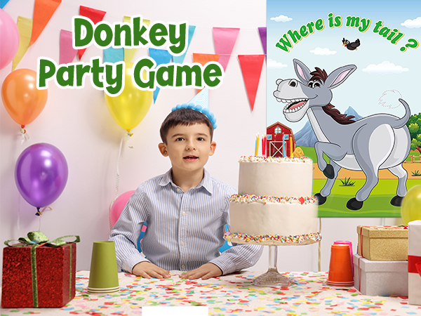 Pin The Tail on The Donkey