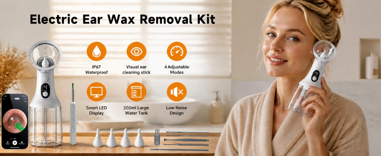 Electric Ear Wax Removal Kit