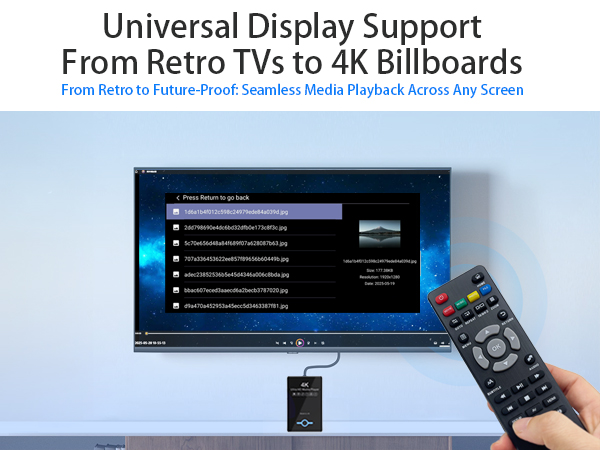 4K Ultra HD Media Player