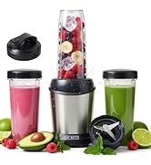 Sweetcrispy Smoothie Blender, Personal Blender Set for Kitchen, Smoothies Maker With BPA-Free Por...