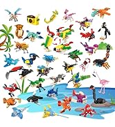 CASRRA 36 Packs Mini Building Blocks Set Party Favors Building Blocks for Kids 4-8, Goodie Bags S...