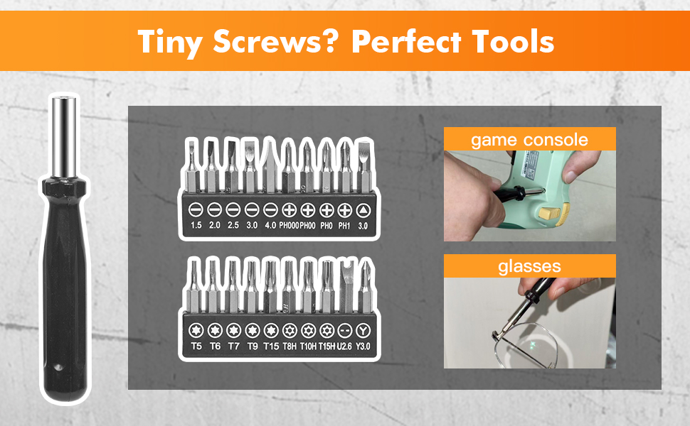 screwdriver set drill bit set tool set impact driver drill bits precision screwdriver set
