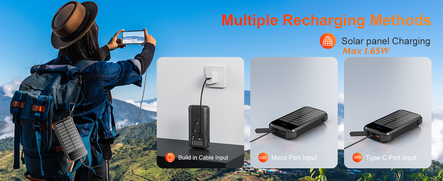 Solar Charger Power Bank