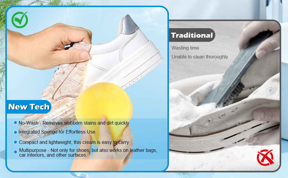 White Shoe Cleaner Cream