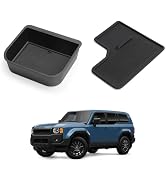 smabee 2PCS Fit for 2024 2025 2026 Toyota Land Cruiser Prado 250 Center Console Cool Box Organize...