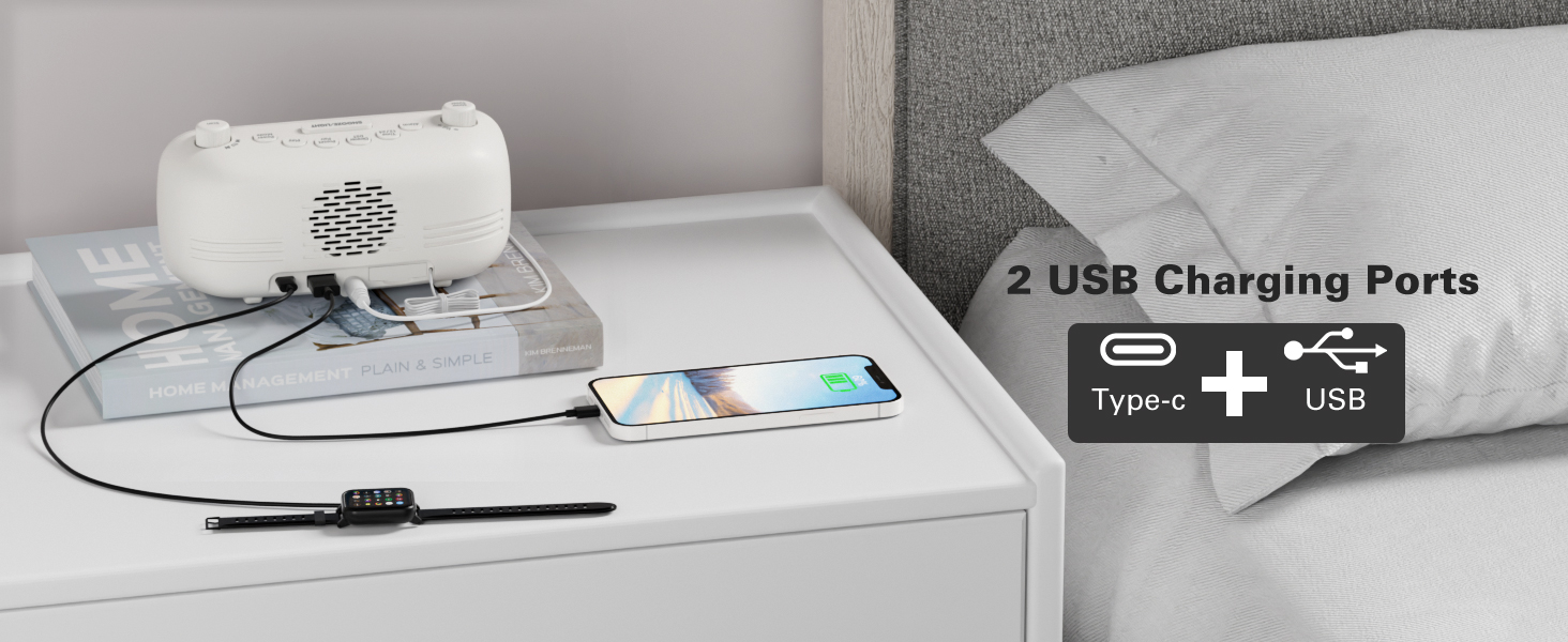 2 Charging Ports