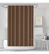 Coffee Shower Curtain Liner Bath Curtain with 3 Magnets Thickened Water Proof Quick Drying Shower...