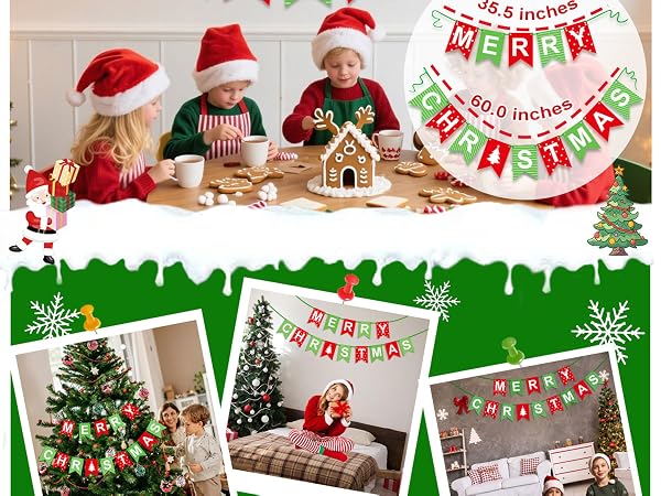 merry christmas banner