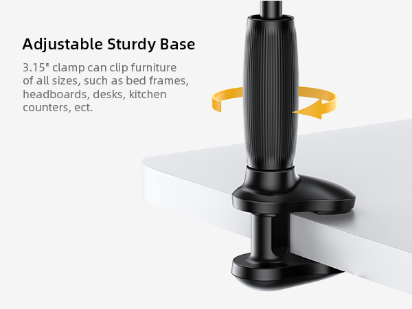 Lamicall Gooseneck Phone iphone Holder Bed mount headbroad