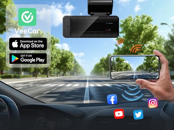 dash cam WiFi connection