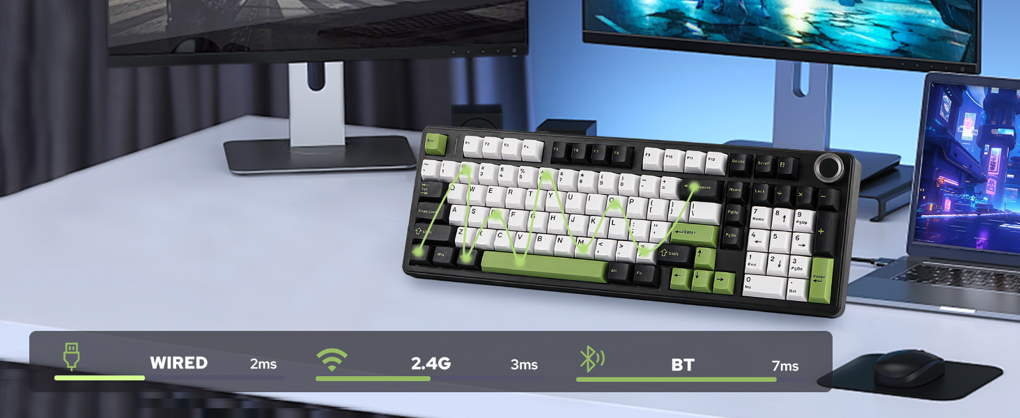 F99 PRO wireless gaming keyboard