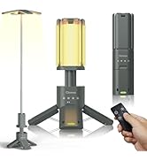 Clemas Telescopic Camping Lights with Remote Control,14000 mAh Rechargeable,6000LM Led Lanterns w...