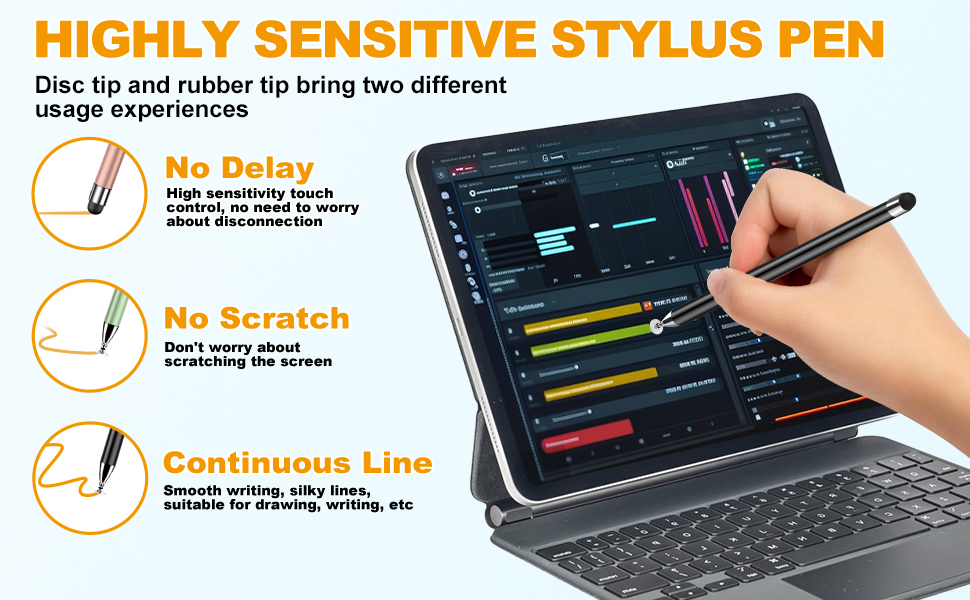 Compatible with All Touch Screen