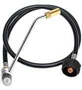 BMMXBI 5430 Grill Stove Regulator with 5 FT Propane Adapter Hose Replacement for Coleman Propane ...