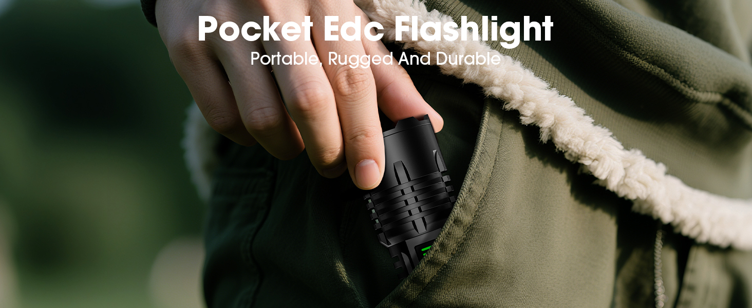 Pocket flashlight