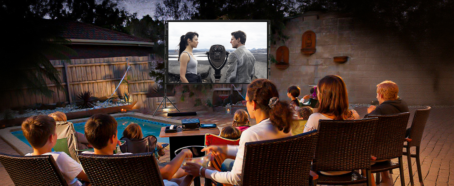 Projector Screen and Stand