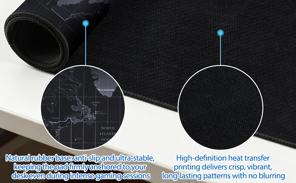 Clear pattern, non-slip bottom