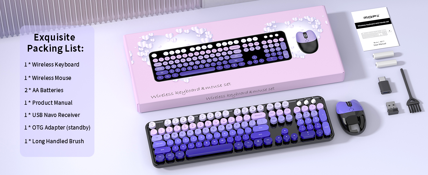 Wireless Keyboard and Mouse