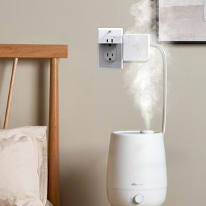 3 way flat wall outlet extender