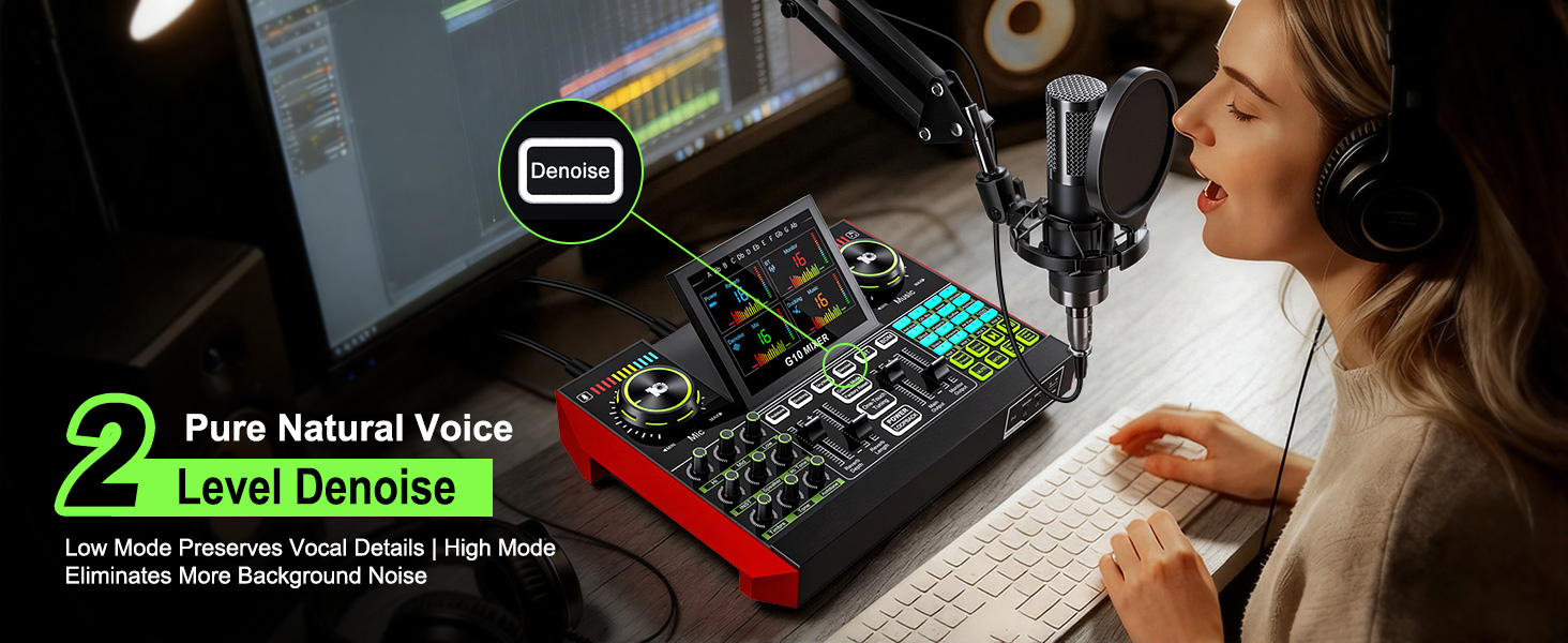 soundboard sound board for streaming interface for recording music sound mixer audio mixer