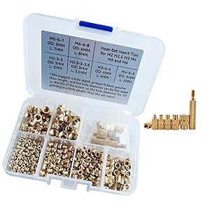 Brass Heat Set Insert Threaded Inserts