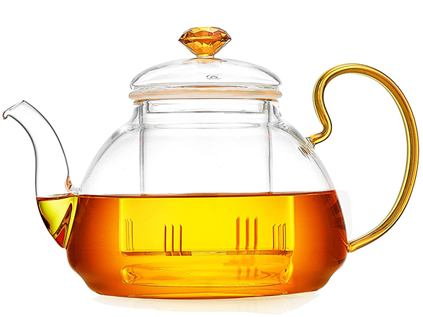 glass teapot