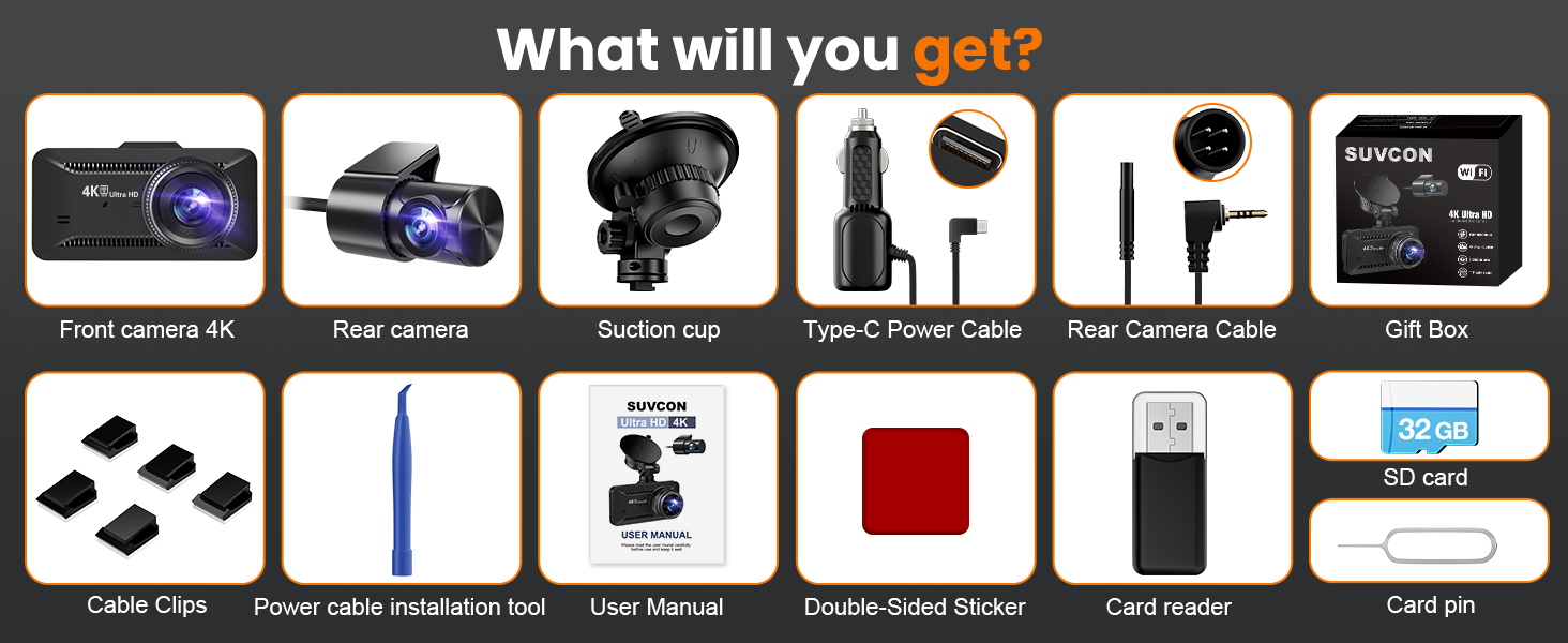 dash cam accessories
